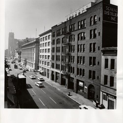 [Zellerbach Company warehouse on Battery Street between Jackson and Pacific]