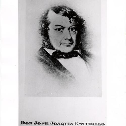[Don Jose Joaquin Estudillo, 2nd Alcalde under Mex. rule, May 1835 to Jan. 1836]