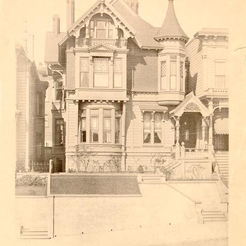 ARTISTIC HOMES OF CALIFORNIA - Residence of Dr. R. I. BOWIE, 2202 California Street, San Francisco, Cal