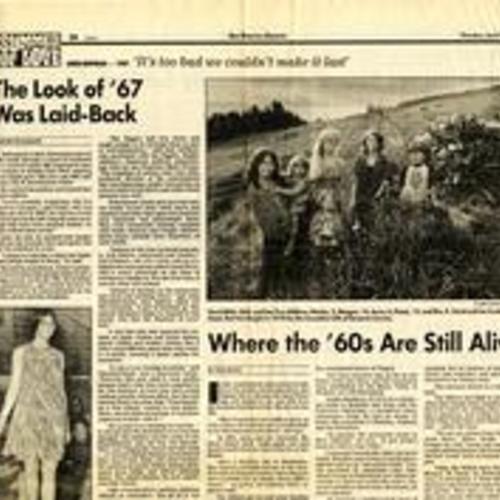 "Summer of Love 20 Years Later", San Francisco Chronicle, April 1987, 11 of 14