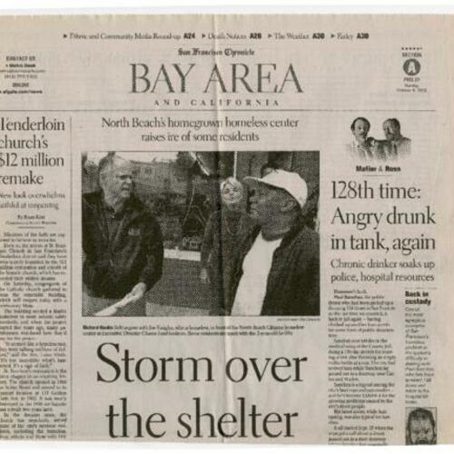Storm over the shelter