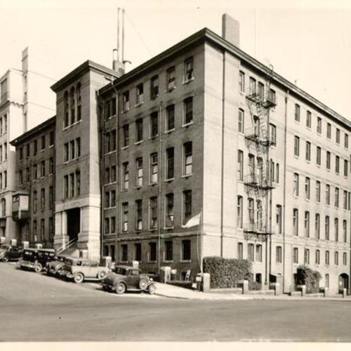 [Lane and Stanford University Hospitals, Clay and Webster streets]