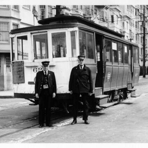 [Last day of the Fillmore street hill cable car]