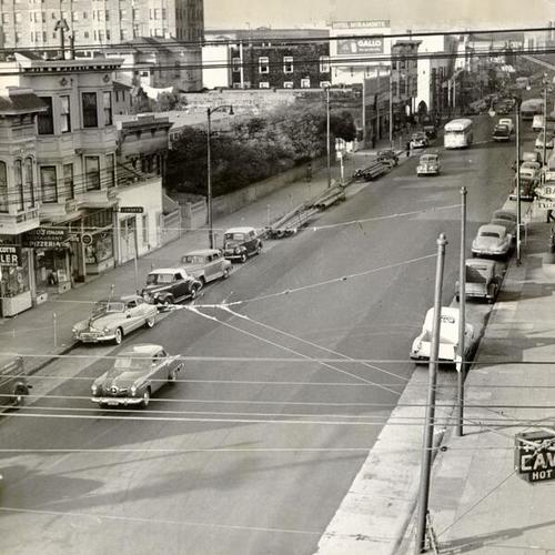 [Mission Street, looking north from 26th Street]