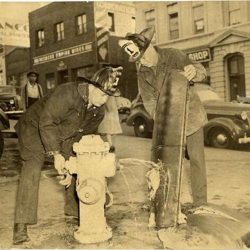 [Two firemen from Engine Company 1]