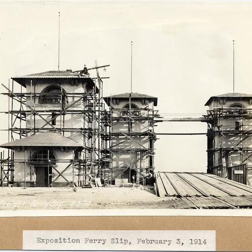 Exposition Ferry Slip, February 3, 1914