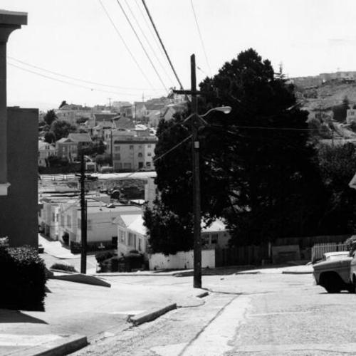 [Lippard Street, looking south towards Chenery Park]