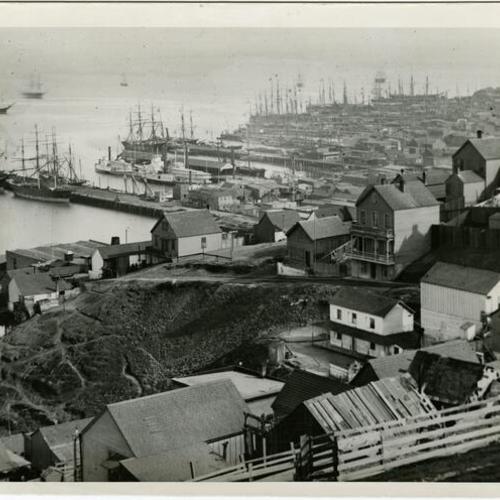 [View of San Francisco waterfront from Telegraph Hill]