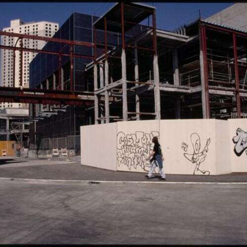 Yerba Buena Center under construction 