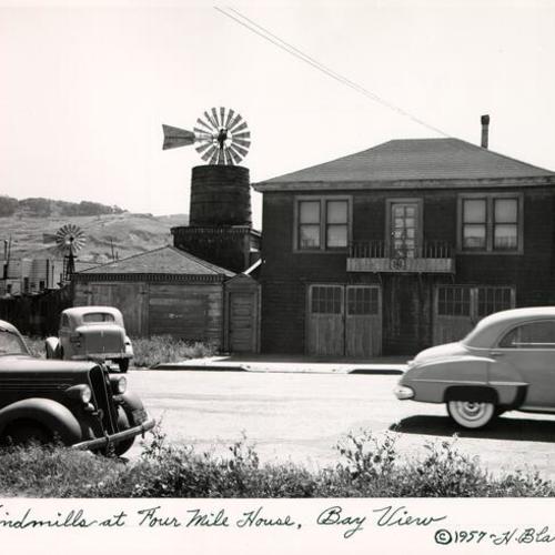 Windmills at Four Mile House, Bay View