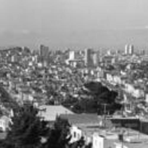 [View from Diamond Heights looking north]