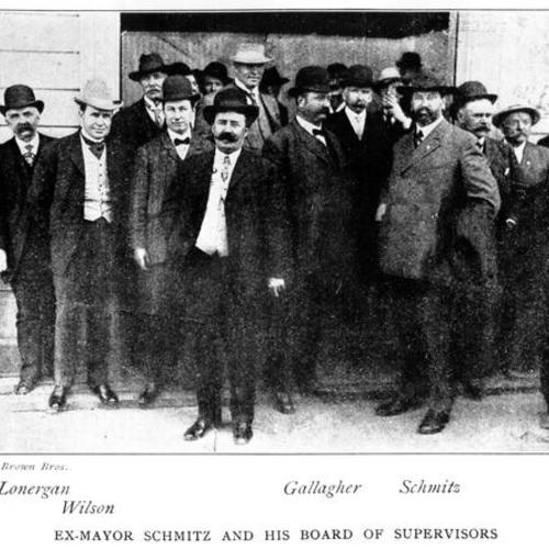 Ex-Mayor Schmitz and his Board of Supervisors