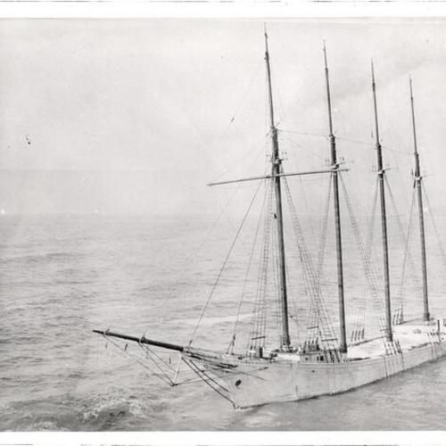 [Sailing ship "James Rolph"]