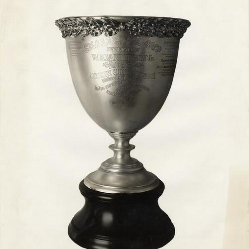 [Challenge Cup from Vanderbilt Cup Auto Race held at the Panama-Pacific International Exposition]