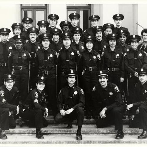 [Group photo of City College of San Francisco police department]