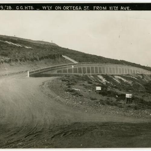 [Golden Gate Heights - westerly on Ortega Street from 11th Avenue]