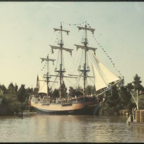 Sailing Ship Columbia at Frontierland
