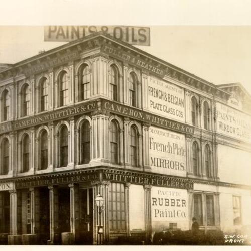 [Yankee Building located on the south west corner of Pine and Front street]
