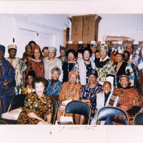 [Jones Church Choir 50th Anniversary in 1993]