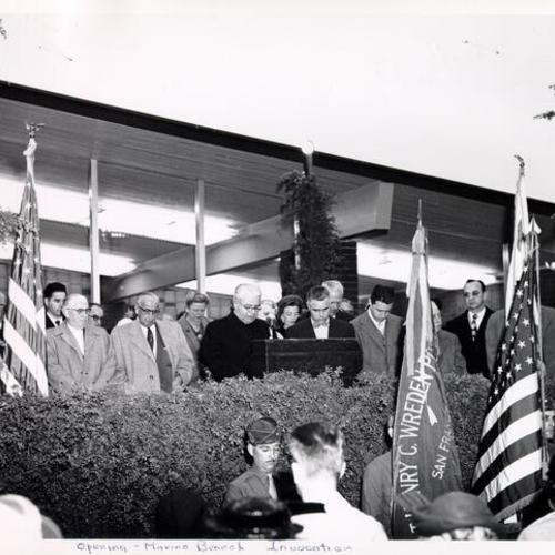 [Invocation during dedication ceremony for Marina Branch Library]