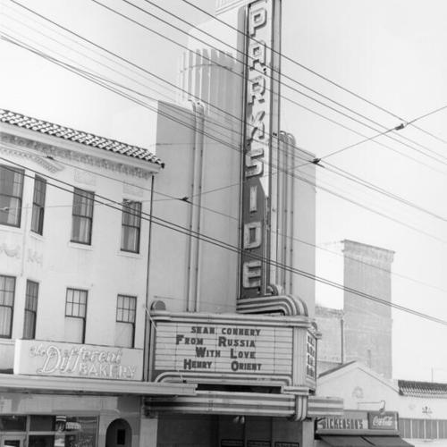 [Exterior of the Parkside Theatre]