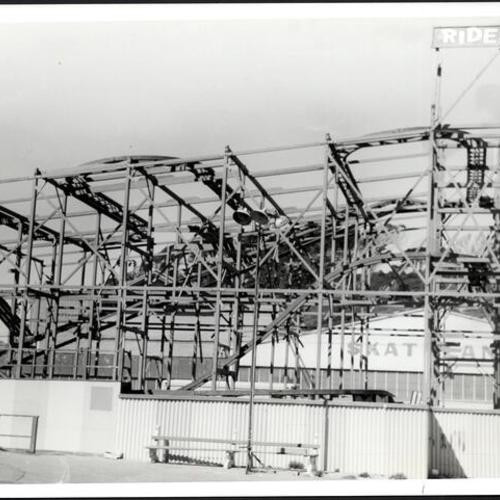 [Demolition of Playland at the Beach - Alpine Racer]