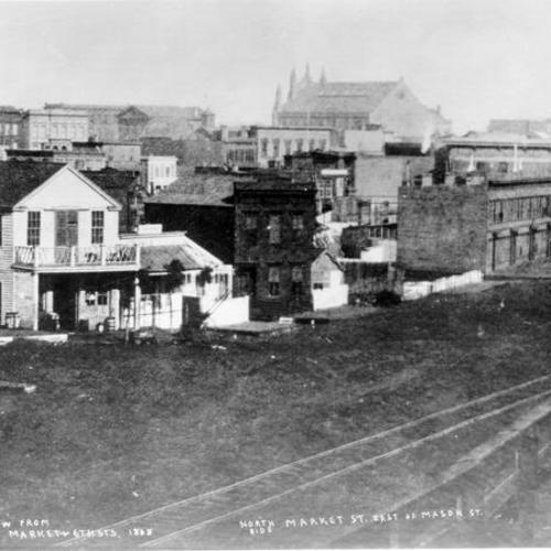 View from Market & 6th Streets. 1868