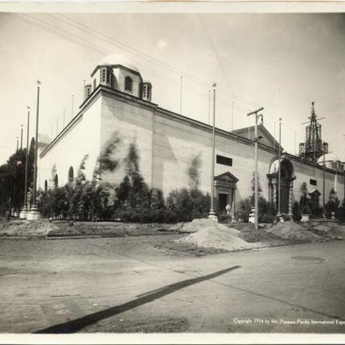 [Construction of the Palace of Education, Panama-Pacific International Exposition]