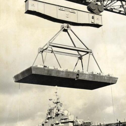 [Crane at Hunters Point Naval Shipyard]