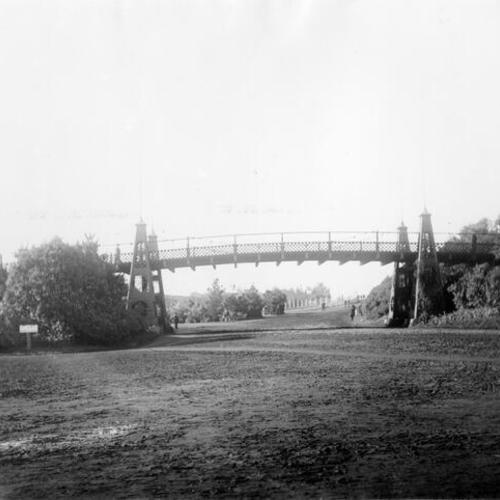 [Footbridge in Golden Gate Park, 1894]