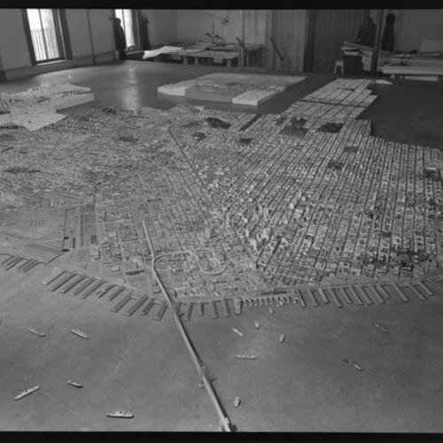 Construction of WPA San Francisco Scale Model