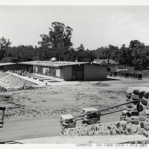 Cafeteria - Log Cabin Ranch - July 1962