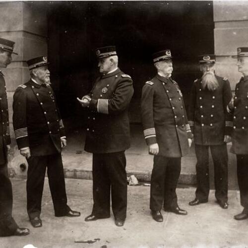 [Group of San Francisco Police Captains and Chief Clerk]
