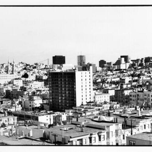 [View of San Francisco from the San Francisco Art Institute Tower]