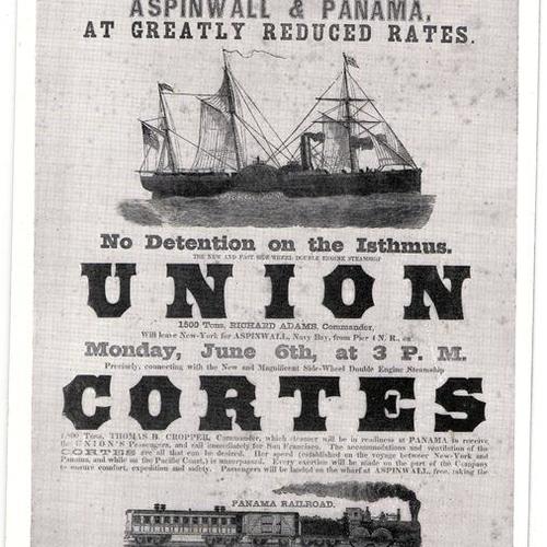[Sailing ship "Union Cortes"]