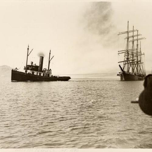 Ocean tug Fearless, 1890