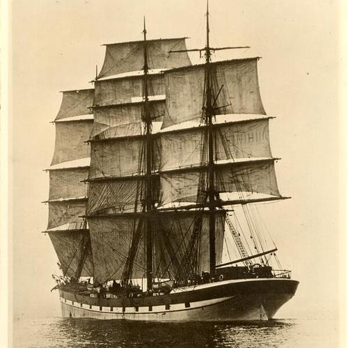 [Steel sailing ship "Dalgonar"]