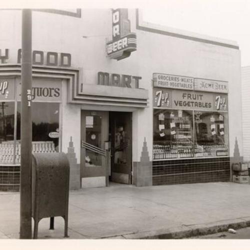 [Mayfair grocery store at 2901 Irving Street]