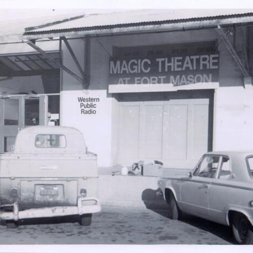 [Entrance to Magic Theatre at Fort Mason]