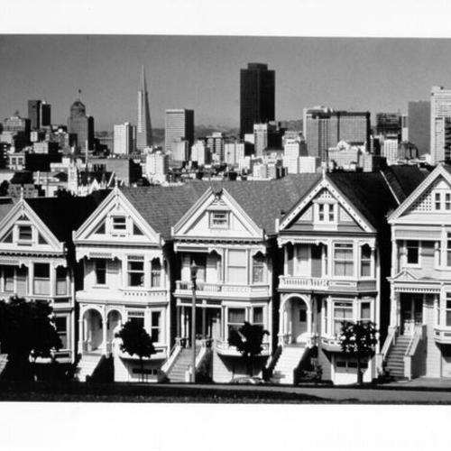 [Row of Victorian homes: 710-720 Steiner Street]