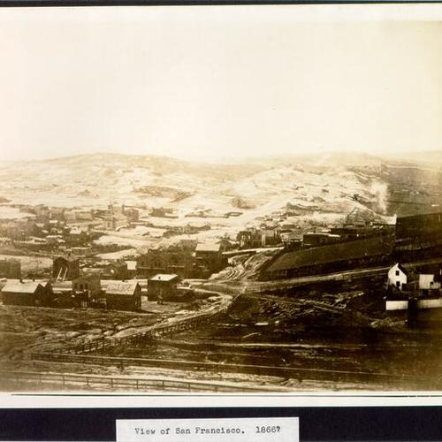 View of San Francisco. 1866?