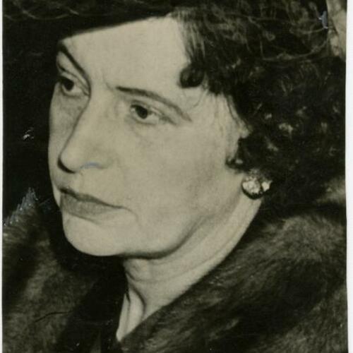 [Portrait of Inez Brown Burns. November 27th, 1945]