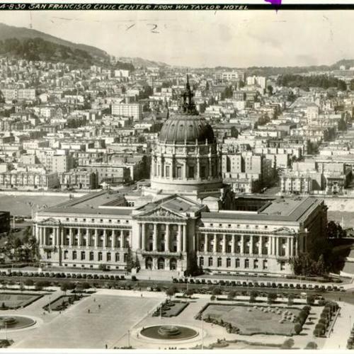 [Civic Center from Taylor Hotel, Civic Center]