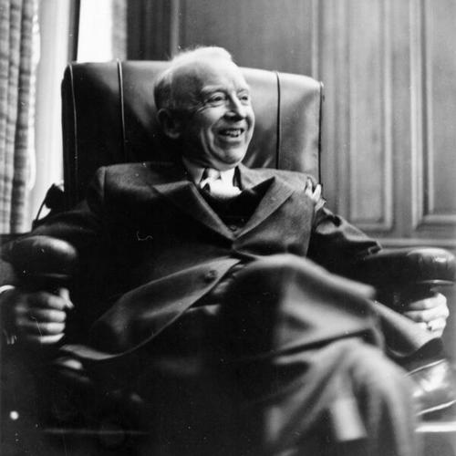 [Thomas A. Brooks, smiling as he sits in his office]