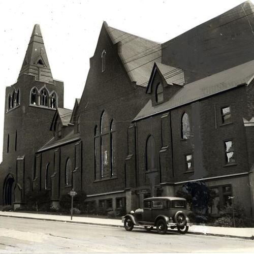 [St. John's Presbyterian Church, Lake and Arguello Sts.]