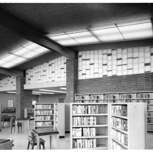 [Interior of Marina Branch Library]