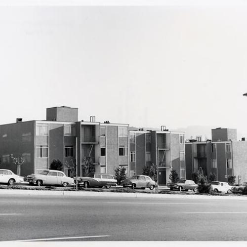 [Housing project at Geary Boulevard and Laguna Street]