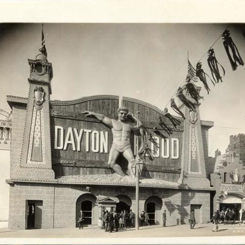 [Dayton Flood building in The Zone at the Panama-Pacific International Exposition]