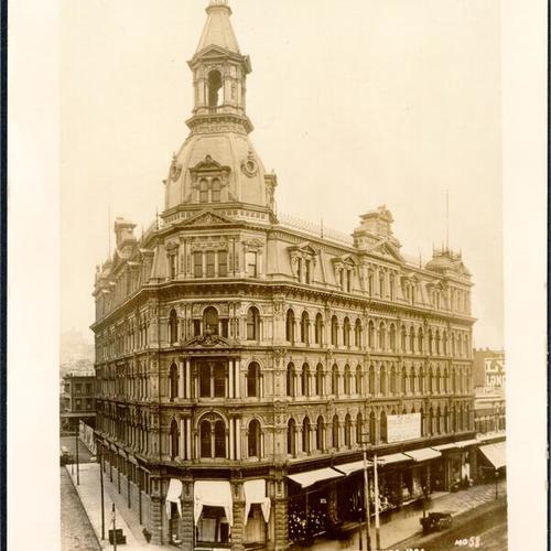 Murphy building, Market and Jones streets. 1886