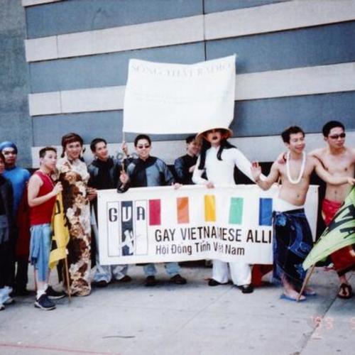 [Gay Vietnamese Alliance at San Francisco Pride Parade in 2002]